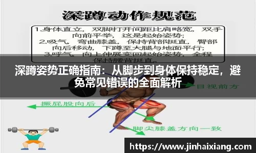 深蹲姿势正确指南：从脚步到身体保持稳定，避免常见错误的全面解析
